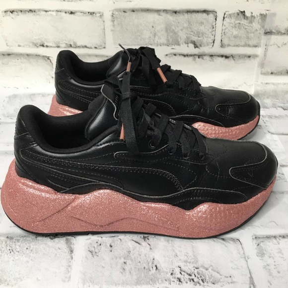 Puma Shoes - Puma Women's RS-X Glitz Puma Black size 7